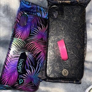 2 Loopy Cases Rose Tropical Floral - iPhone XS Max Righty